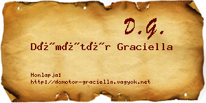 Dömötör Graciella névjegykártya
